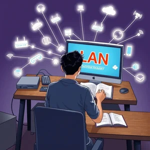 Aprende inglés a través de la abreviatura LAN