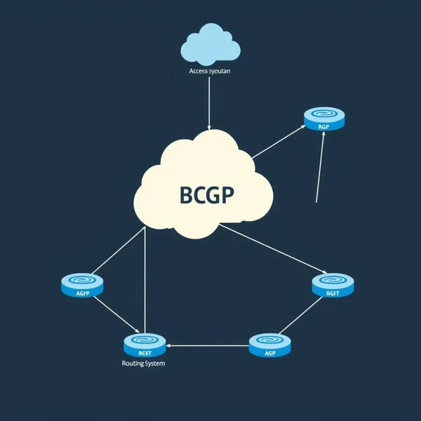 Understanding the BGP abbreviation in network diagrams