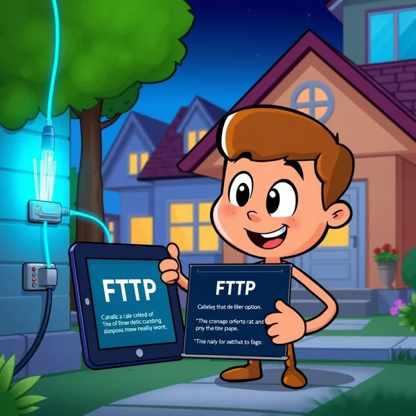 İngilizce öğrenenler için FTTP teknolojisini anlama