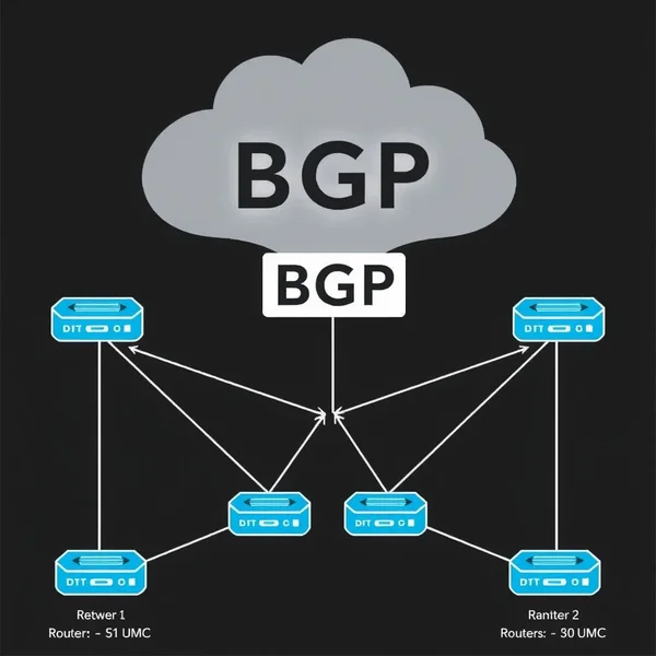 Understanding the BGP abbreviation in network diagrams