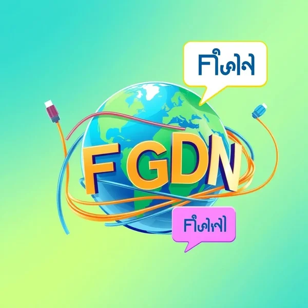ภาพแสดงโครงสร้างของ FQDN เพื่อช่วยในการทำความเข้าใจ FQDN