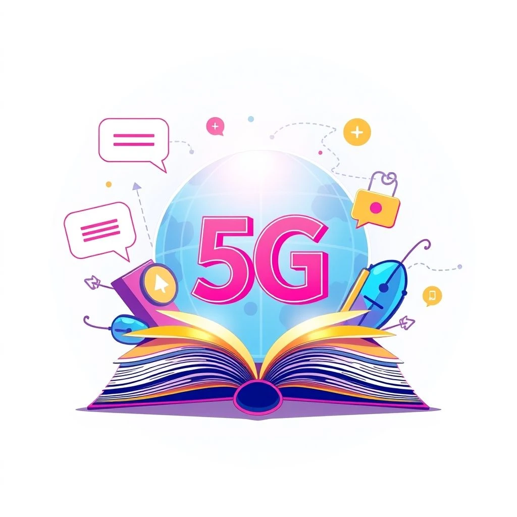 เรียนภาษาอังกฤษผ่านคำย่อ 5G: ความหมายและการใช้งาน