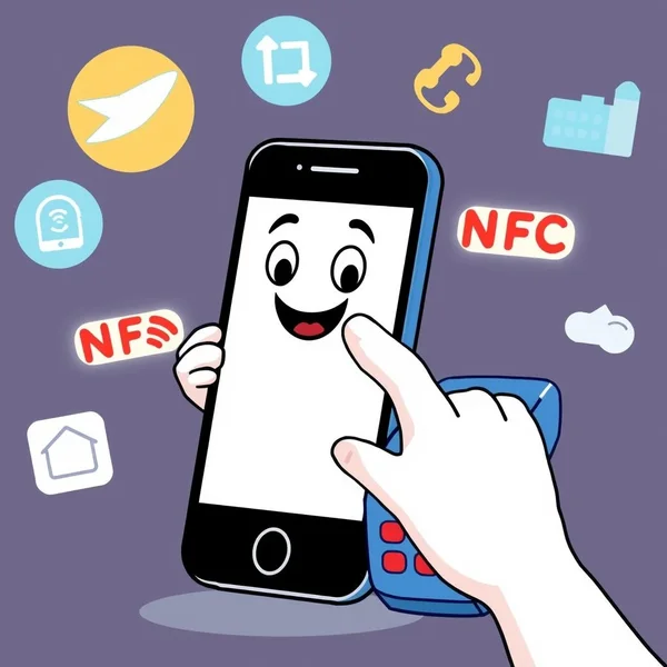 Begrip van NFC-technologie voor Engelse taalleerders