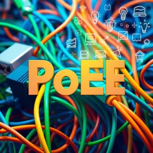تعلم الإنجليزية من خلال الاختصار PoE واستخدامه التقني