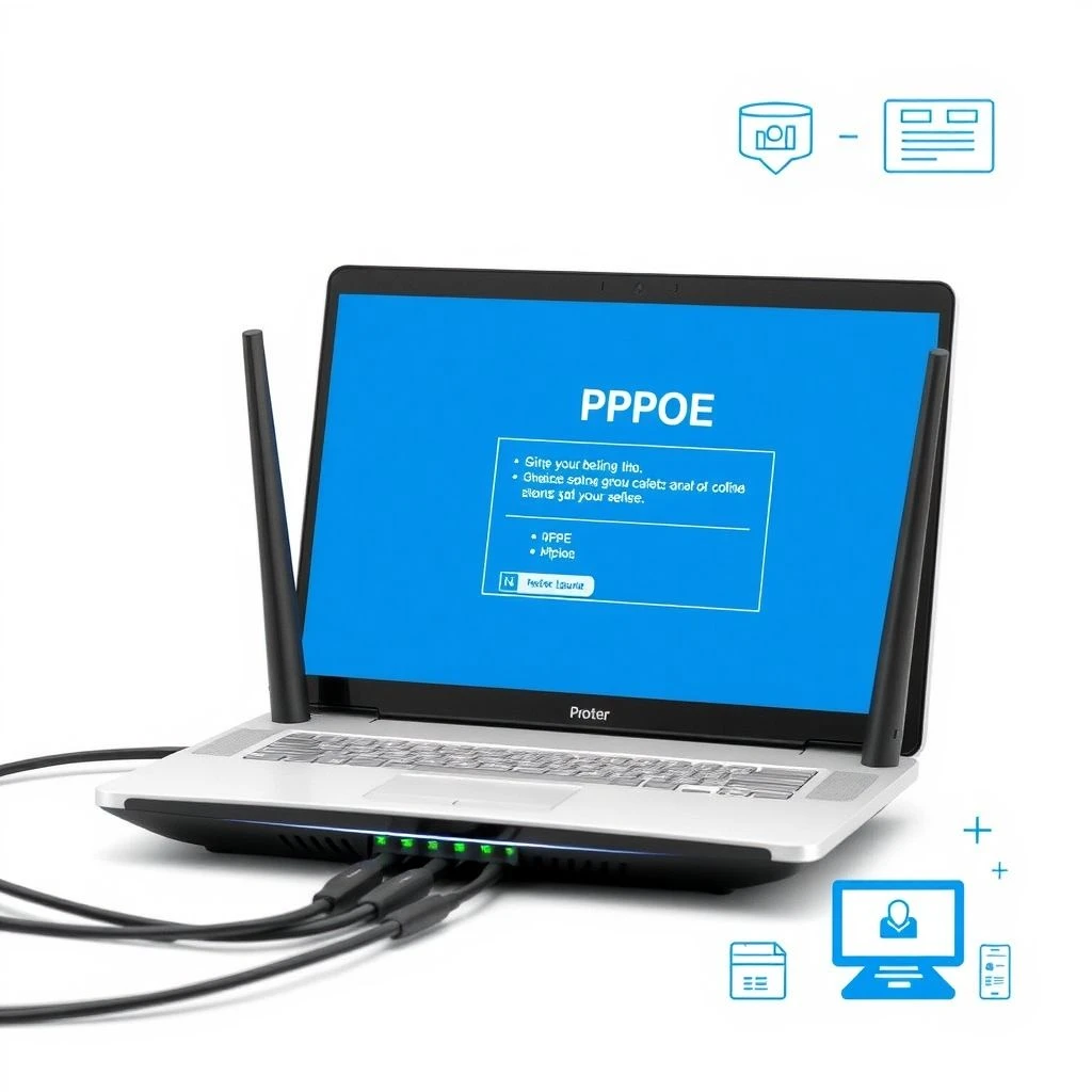 تعلم الإنجليزية من خلال الاختصار PPPoE ومتى وكيفية استخدام PPPoE