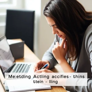 Cách Viết Email Các Mục Hành Động Trong Cuộc Họp Meeting Action Items rõ ràng