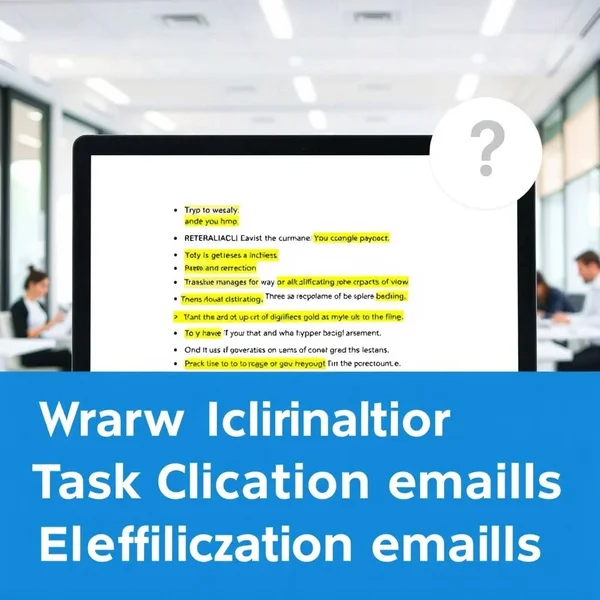 How to Write a Task Clarification Request Email