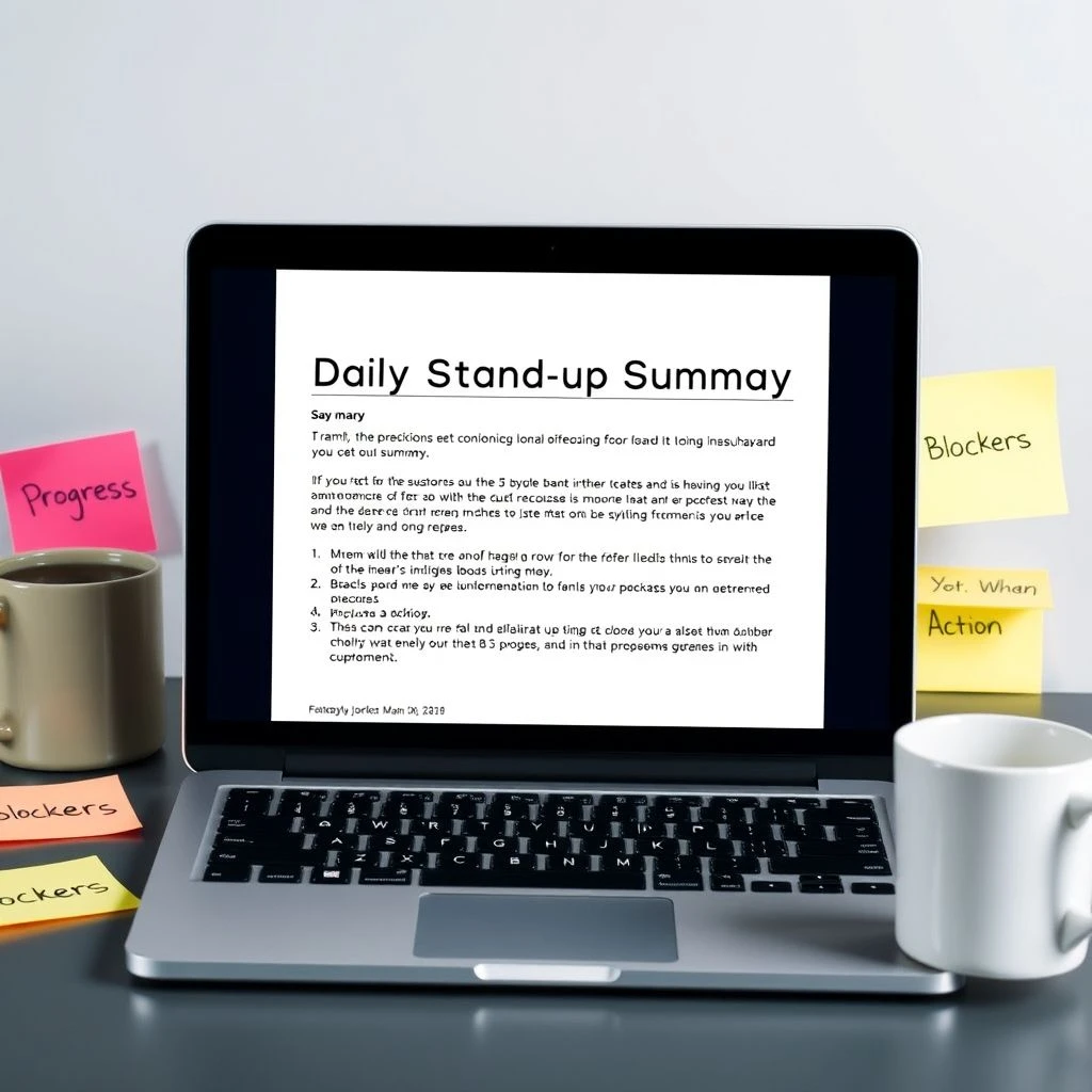 Cara Menulis Email Ringkasan Daily Stand-up yang Efektif