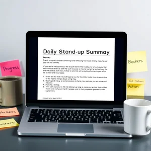 Cara Menulis Email Ringkasan Daily Stand-up yang Efektif