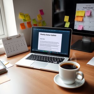 Como Escrever um Email de Atualização Semanal de Status Eficaz