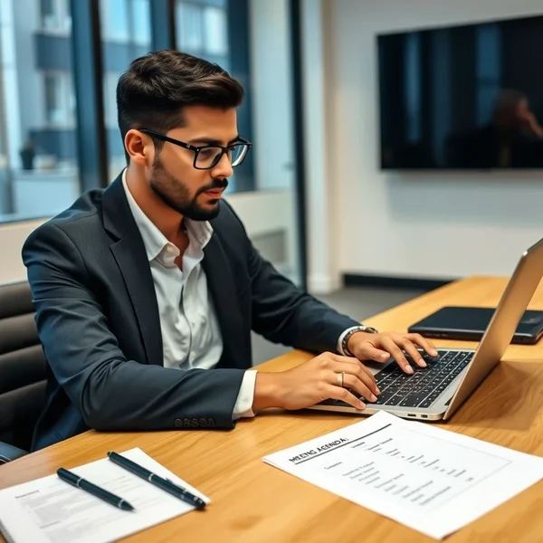 How to Write a Professional Meeting Agenda Email