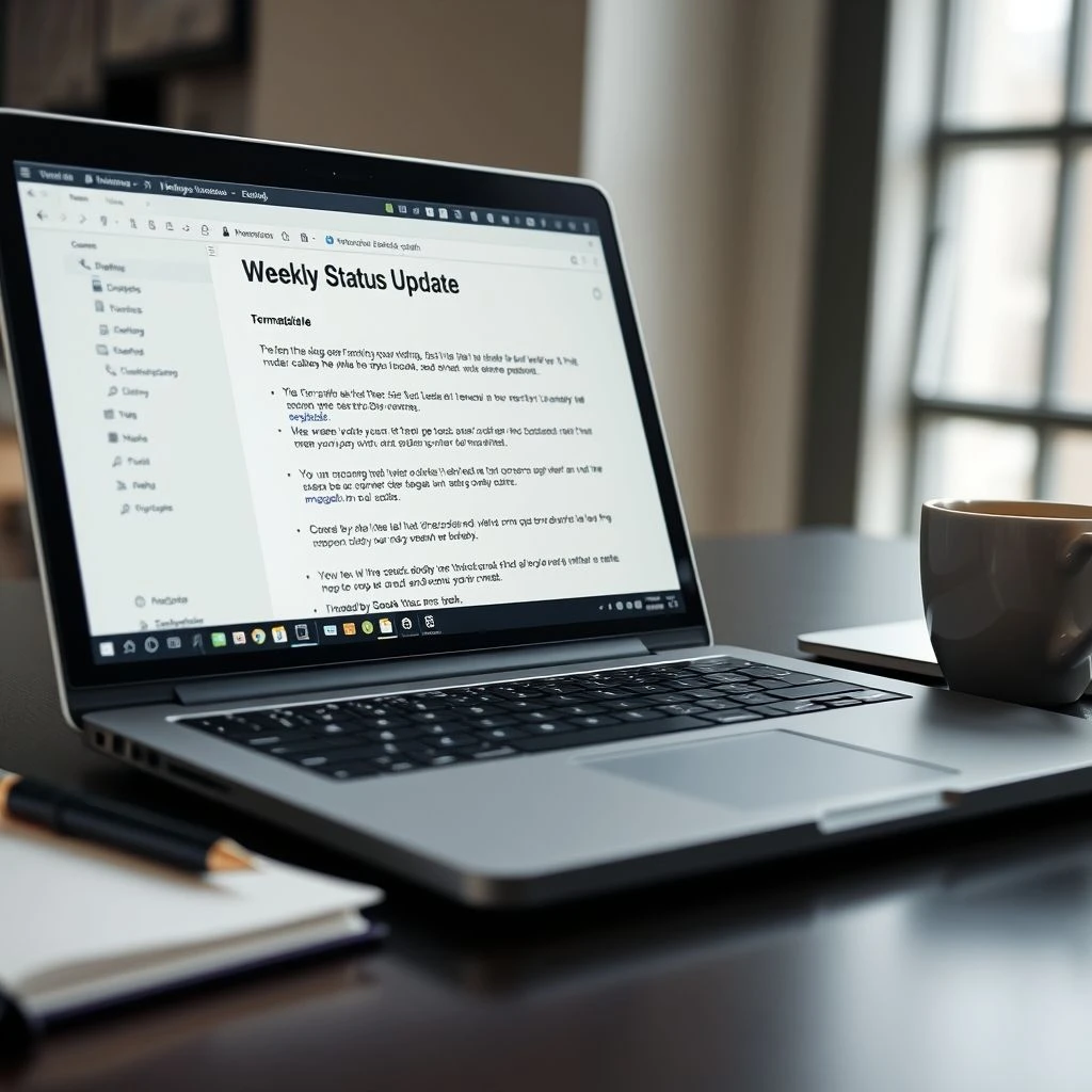 Cómo Escribir un Correo de Weekly Status Update Efectivo: Guía y Ejemplo
