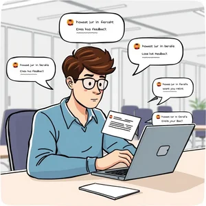 プロが教える！Feedback Requestメールの書き方：効果的な依頼方法