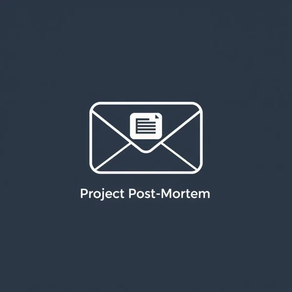 A professional Project Post-Mortem Invitation Email