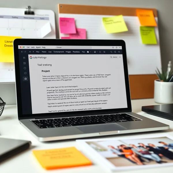 Image of a Scope Change Announcement Email being written