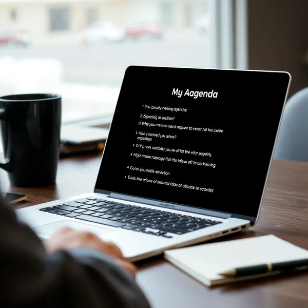 How to Write a Professional Meeting Agenda Email