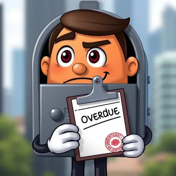 一个带有时钟的清单图标，象征着 Overdue Task Follow-up 邮件