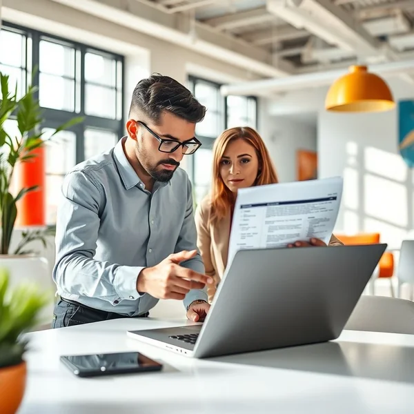 A professional writing a Project Plan Review Request Email