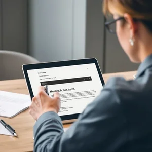 Wie man eine klare Meeting Action Items E-Mail schreibt