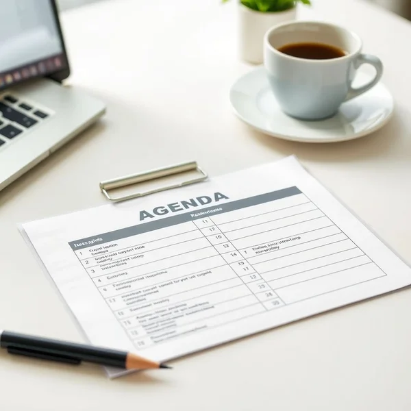 How to Write a Professional Meeting Agenda Email