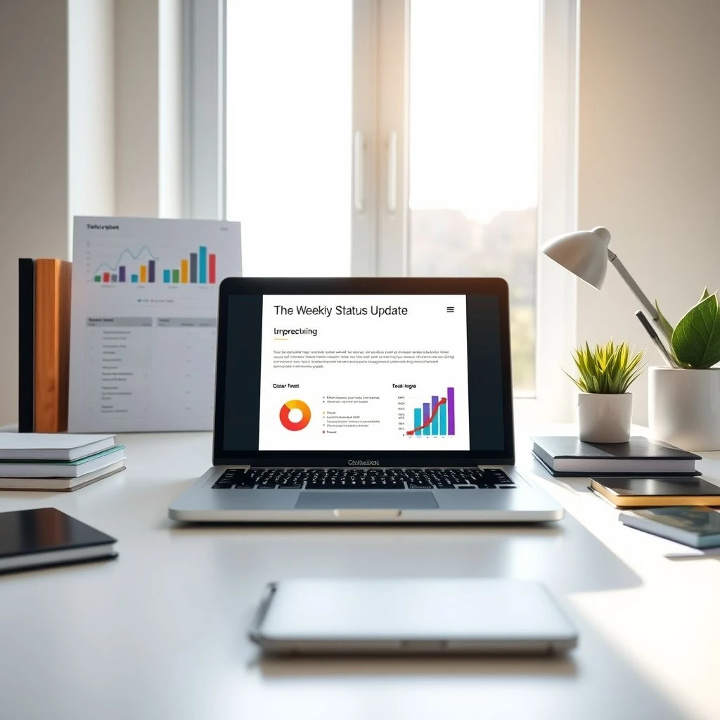 كيفية كتابة بريد إلكتروني لتحديث الحالة الأسبوعي Weekly Status Update