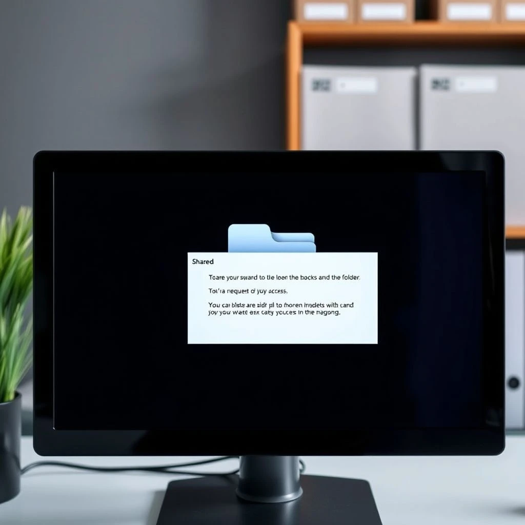 كيفية كتابة بريد إلكتروني لطلب الوصول إلى مجلد مشترك Shared Folder Access Request