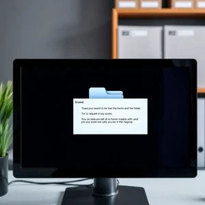 كيفية كتابة بريد إلكتروني لطلب الوصول إلى مجلد مشترك Shared Folder Access Request