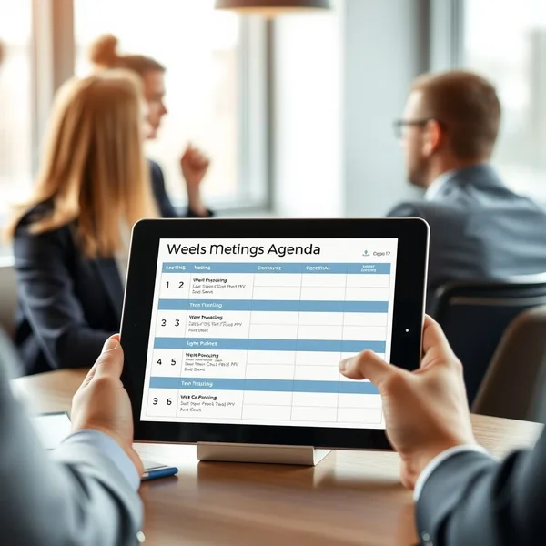 How to Write a Professional Meeting Agenda Email
