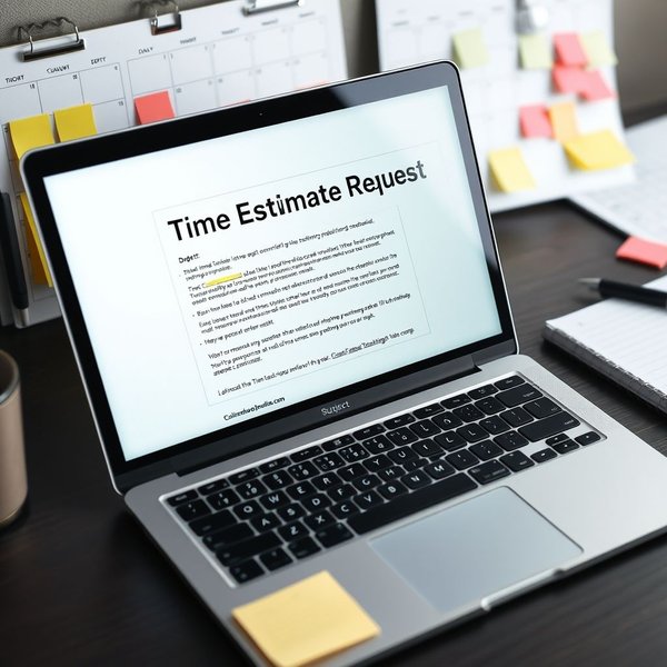 Hoe schrijf je een Time Estimate Request-email