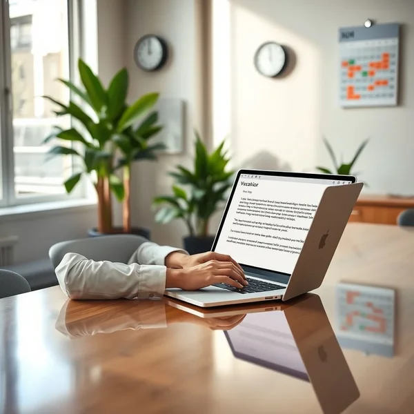 A guide on how to write a professional Leave Request Email
