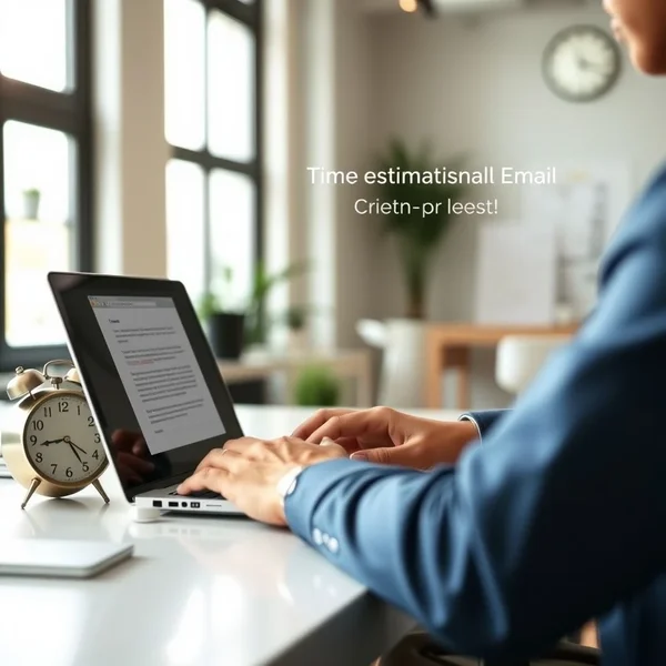 How to Write a Time Estimate Request Email