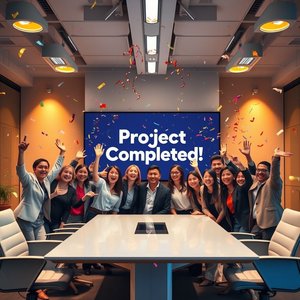 프로젝트 완료 공지 이메일 작성 방법 완벽 가이드 Project Completion Announcement
