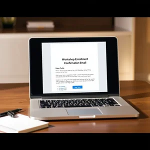 Cara Menulis Email Konfirmasi Pendaftaran Workshop Enrollment Confirmation Efektif dan Profesional