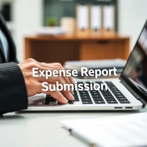 An image showing how to write an Expense Report Submission Email