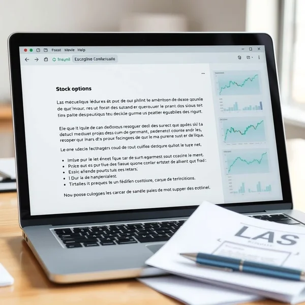 How to Write a Stock Options Inquiry Email