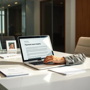 Como Escrever um E-mail de Consulta Parental Leave Policy Inquiry com Estrutura e Vocabulário Profissional