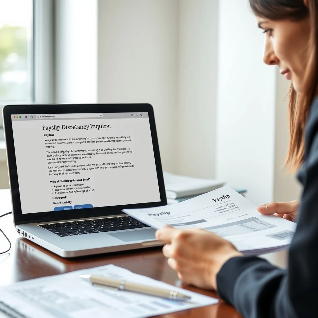 Como Escrever um E-mail de Payslip Discrepancy Inquiry e Resolver Erros na Folha