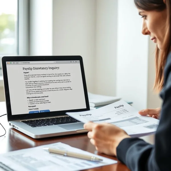 How to Write a Payslip Discrepancy Inquiry Email