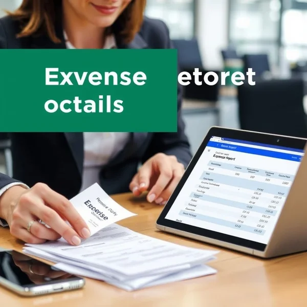 An image showing how to write an Expense Report Submission Email