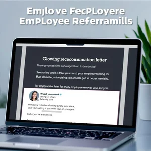 كيفية كتابة بريد توصية Employee Referral احترافي