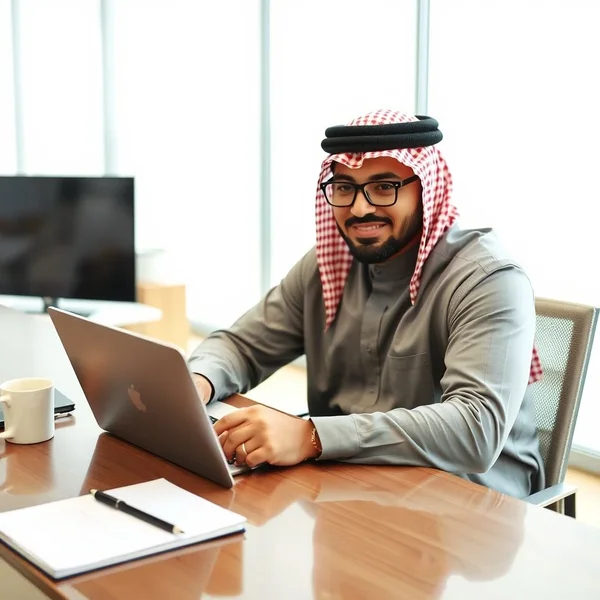 A person writing a Company Committee Volunteer Email on a laptop