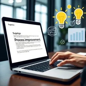 Process Improvement Suggestion كيفية كتابة بريد إلكتروني لاقتراح تحسين عملية بفعالية