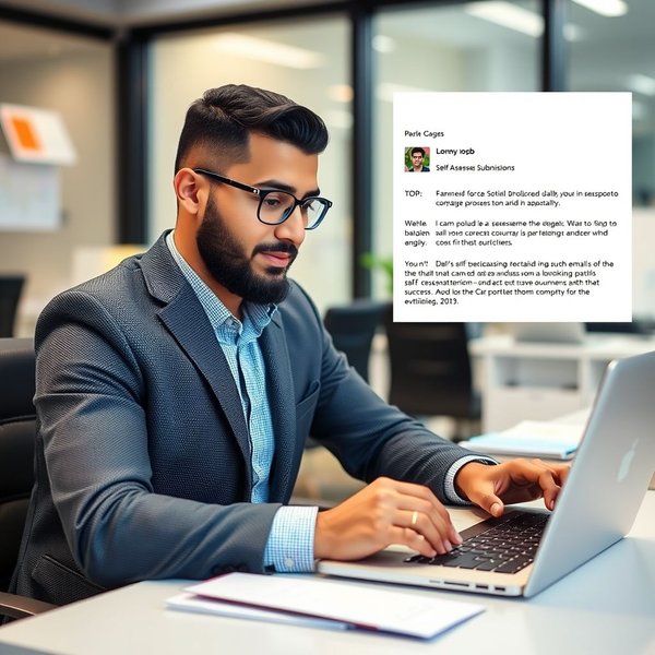 How to Write a Self-Assessment Submission Email