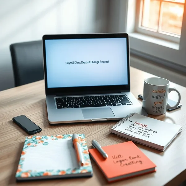 How to Write a Payroll Direct Deposit Change Email