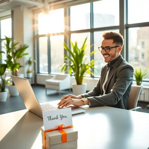 Como Escrever um Email de Agradecimento por Bônus Bonus Thank You