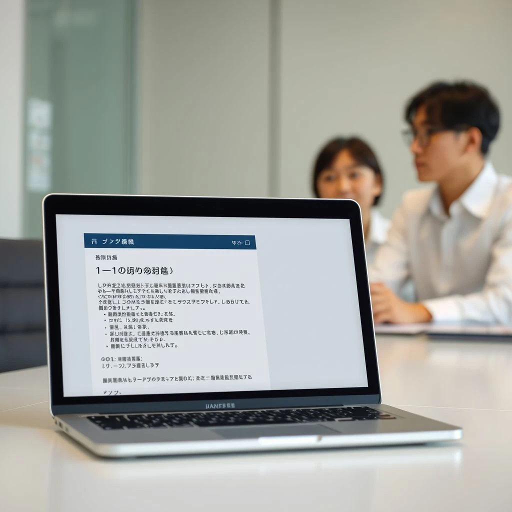 1-on-1 Meeting Requestメールの書き方と構成・語彙・例・まとめで英語ビジネス力を高める