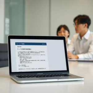 1-on-1 Meeting Requestメールの書き方と構成・語彙・例・まとめで英語ビジネス力を高める