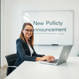 Comment rédiger un courriel d’annonce de New Policy Announcement pour une communication efficace