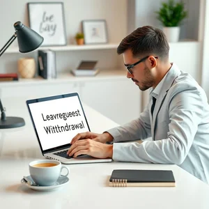 Hoe schrijf je een Leave Request Withdrawal Email voor werk