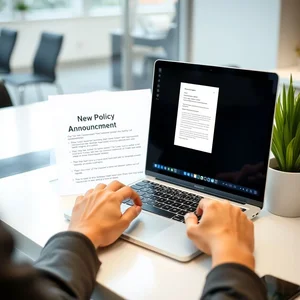 Hoe schrijf je een New Policy Announcement e-mail Nieuwe bedrijfsregels effectief communiceren